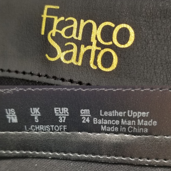 NEW Franco Sarto Christoff Black Riding Boots Sz 7 - Picture 8 of 8